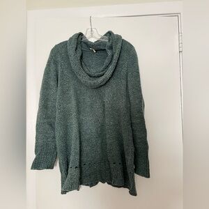 Margaret O Leary Gray Textured Sweater